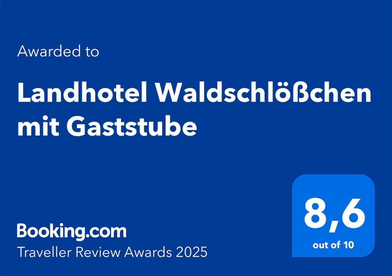Landhotel Waldschloesschen Mit Gaststube Sohland an der Spree エクステリア 写真
